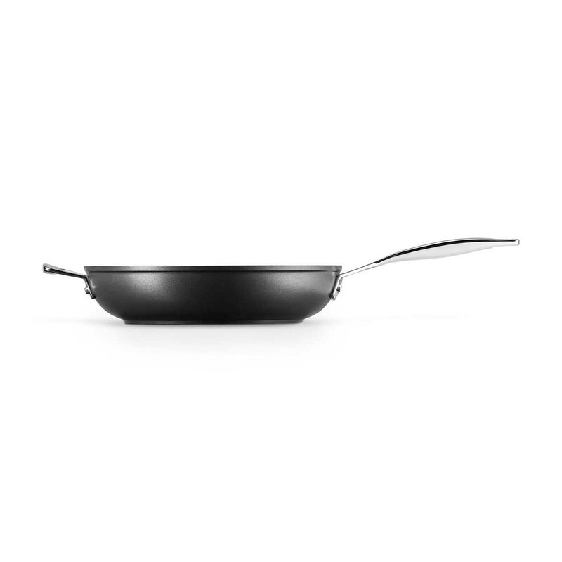 Le Creuset Toughened Non-Stick Deep Frying Pan with Helper Handle 28cm image number 2